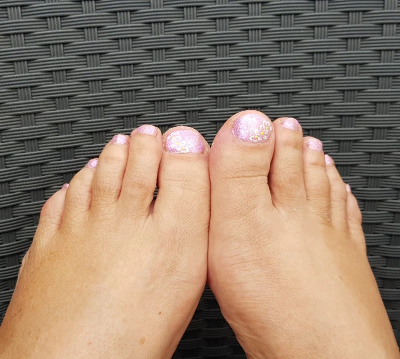 Voorbeeld gel-lak nagels